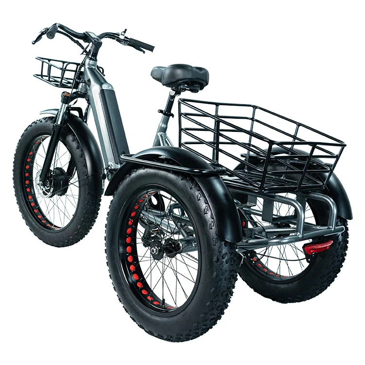 

Poland Stock Hot Sales Electric Cargo Bike 48V, 10.4 Ah Electric Tricycles 3 Wheel Electric Cargo Bike custom