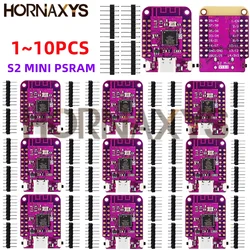 1-10PCS/ESP32 S2 Mini V1.0.0 - LOLIN WIFI IOT Board based ESP32-S2FN4R2 ESP32-S2 4MB FLASH 2MB PSRAM WIFI MicroPython Arduino