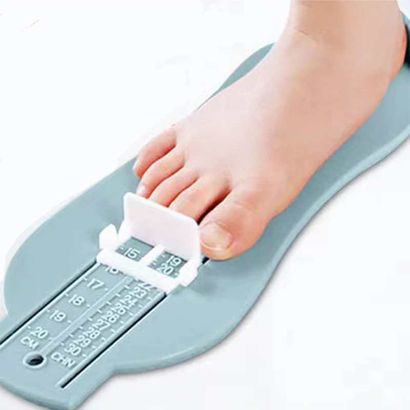 Children Baby Foot Measuring Device Plastic Children Shoe Measuring Device with Graduated Scale Suitable for 0-8 Years Old TMZ