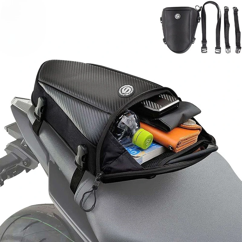 

Сумка на заднее сиденье для езды на мотоцикле, хвостовая сумка, мотоциклетная жесткая сумка для хранения, сумка для шлема, водонепроницаемая сумка на плечо
