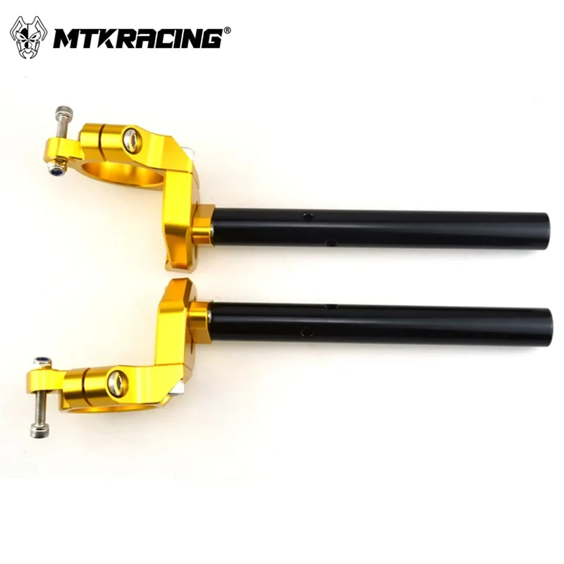 MTKRACING For YAMAHA YZF-R3 YZF-R25 2018-2024 Motorcycle Adjustable Clip On Fork Separate Handle Bar