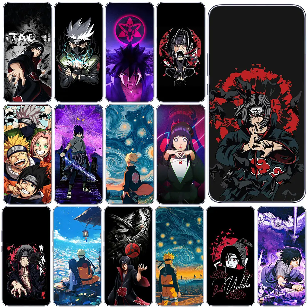 Itachis Akatsukis Uchihas Pain Sasuke Phone Cover Case for Motorola Moto G13 G14 G53 G54 G62 G72 G82 G84 E13 E20 G42 G32 G23 G22