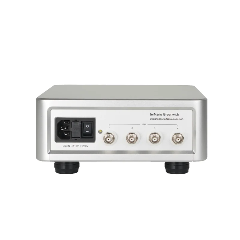 TNB terNario Greenwich 10MHz Master Clock Ultra-Low Phase Noise Atomic Clock Reference for Audiophile Systems