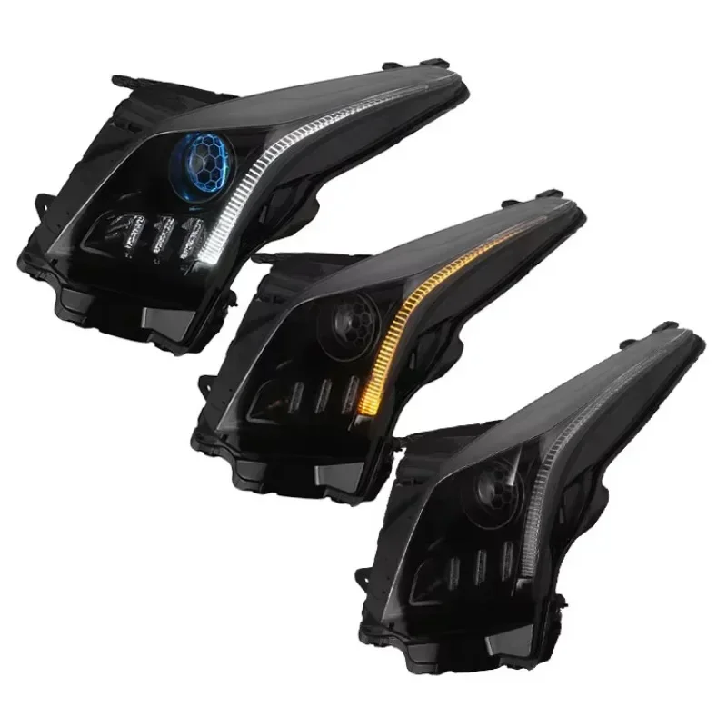 

Hot SalesNewest Mode Assembly Conversion Dazzling Multi-color LED Multi-functional Smoked Front LED