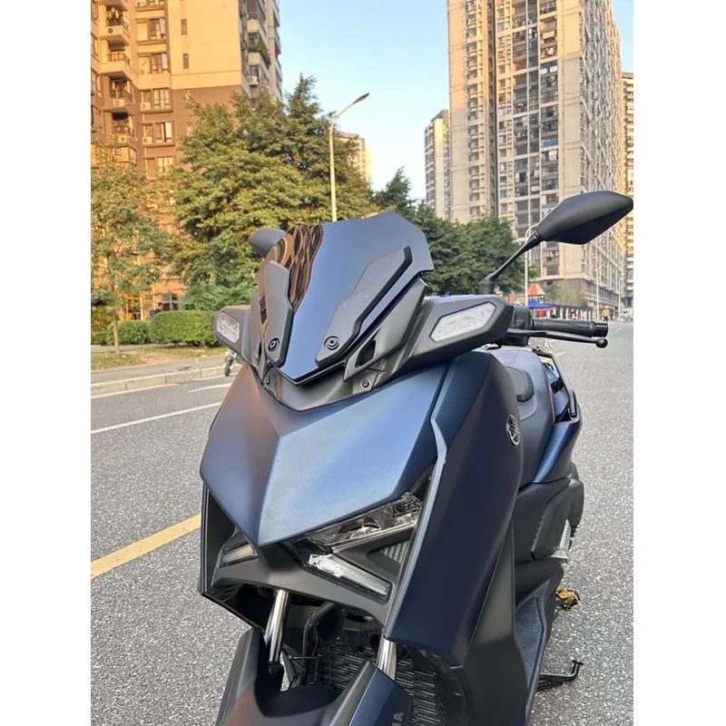 For Yamaha XMAX300 Front Windshield Motorcycle Racing Small Windshield Plate Windshield Deflector