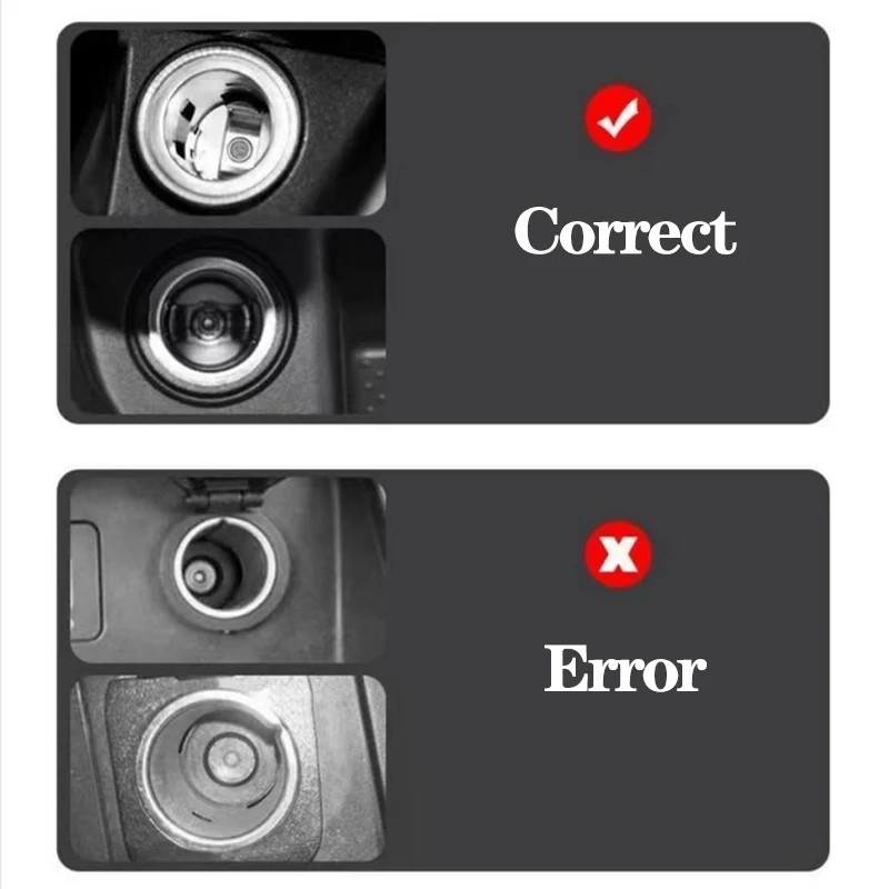 12V Metal Car Windproof Portable flameless Cigarette Lighter For Audi Sline Q3 Q5 Q2 A1 A3 A4 A5 A6 A7 TT S3 S4 S5 S6 SQ5 RS5
