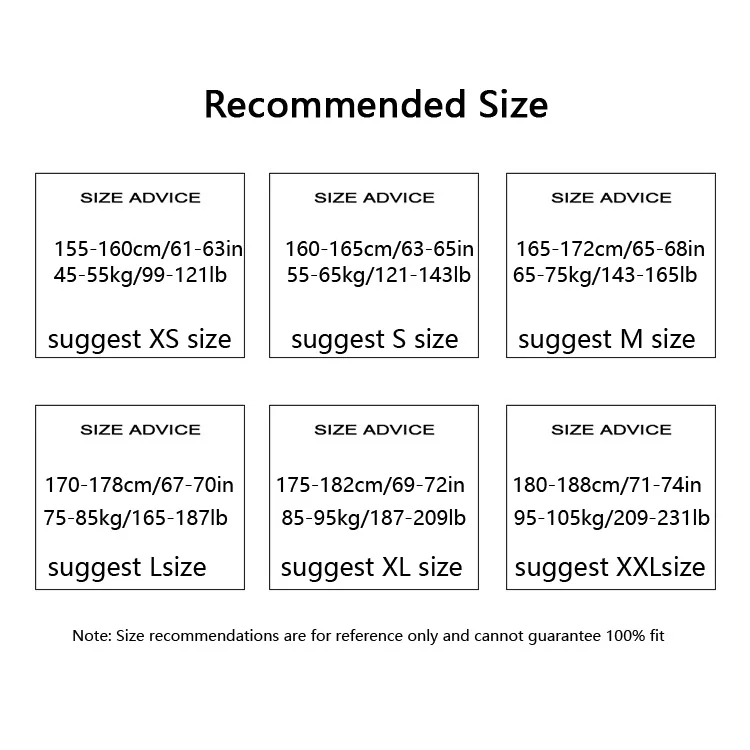 size advice