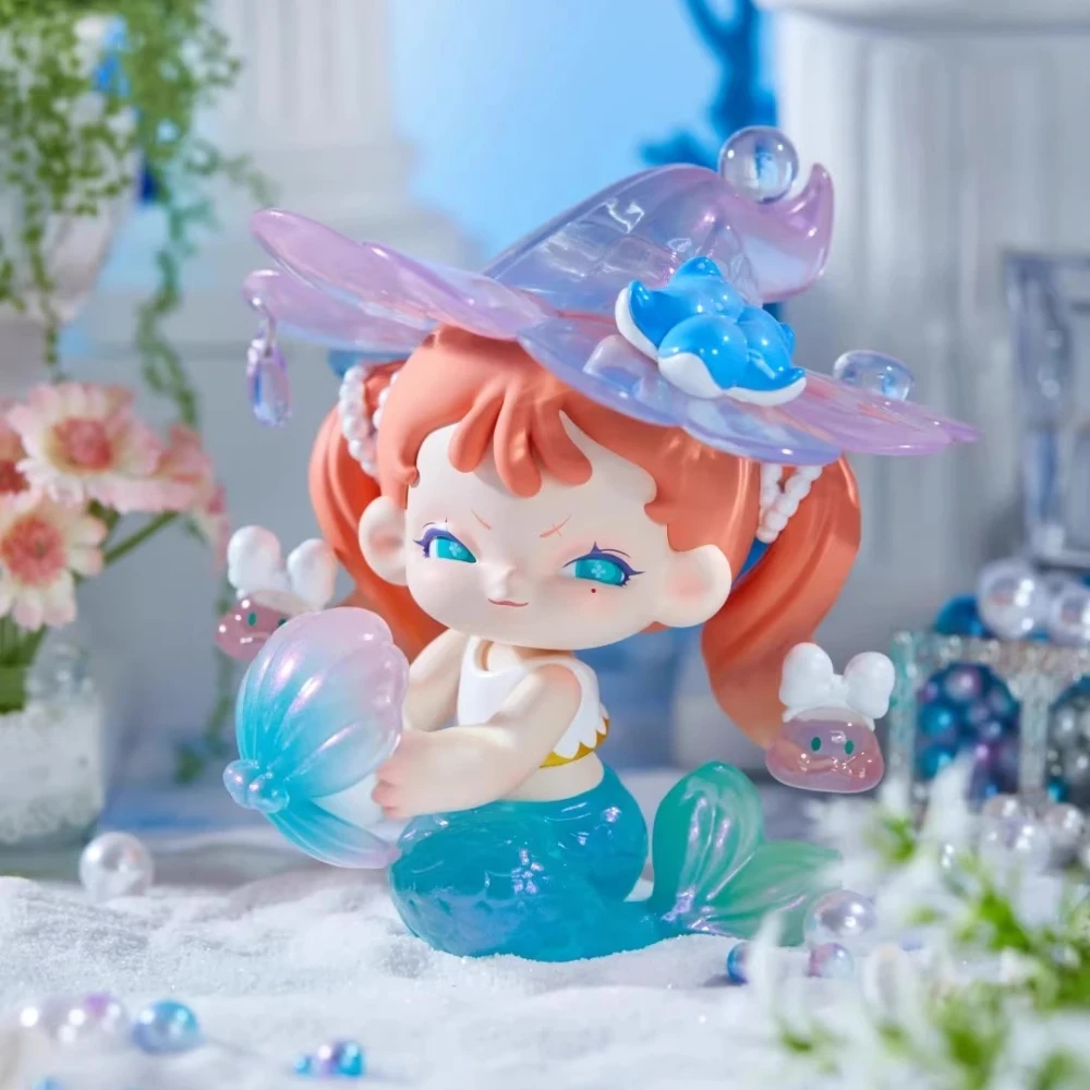 

DODO SUGAR MEMESOO Quirky Girl's Diary Series Blind Box Kawaii Collectible Desktop Ornament Anime Figure Mystery Box toys Gifts