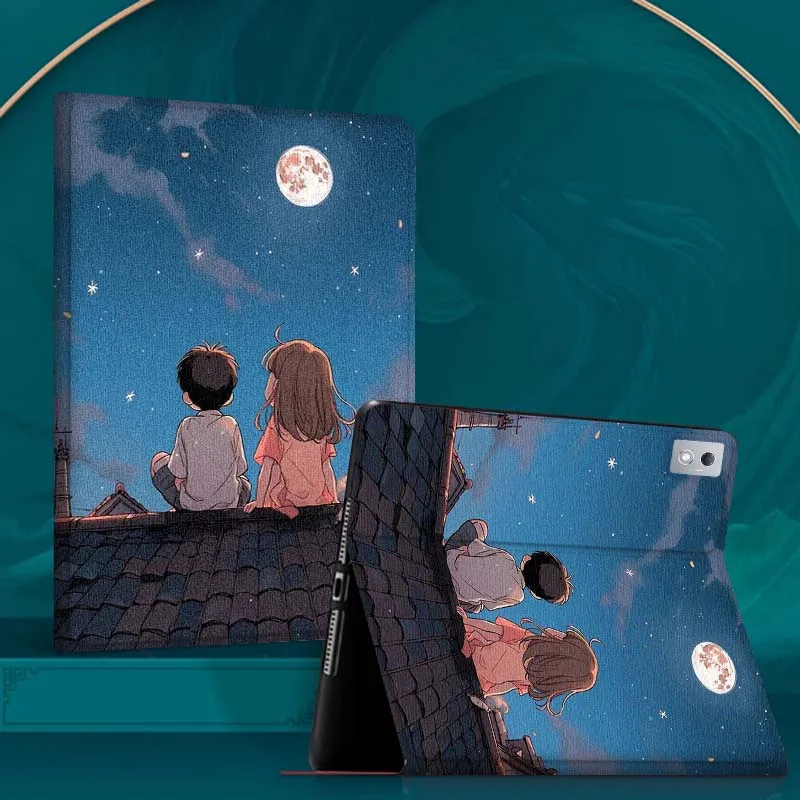 

Чехол для планшета с рисунком милой пара для Xiaoxin Legion Tab Y900 Y700 K10 M10 P11 Pad Pro GT Plus 3rd Gen 4 8,8 11 11,5