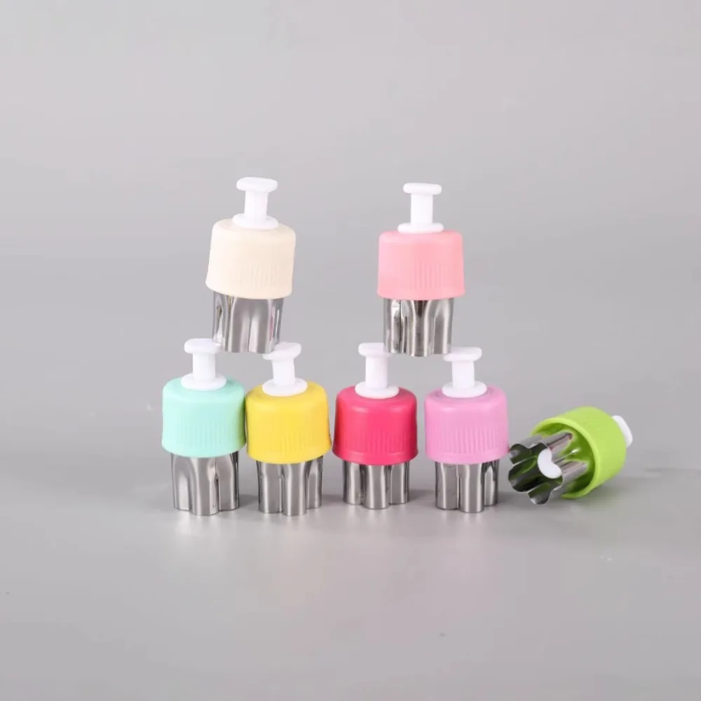 Stainless steel fruit flower cutter press tool multi-combination set mold