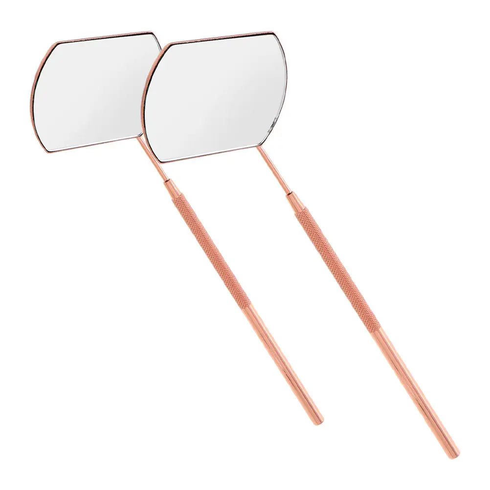 

Набор из 2-х зеркал для проверки ресниц: портативные, с отсоединяемой ручкой, для наращивания ресниц, точного макияжа, компактные, для путешествий