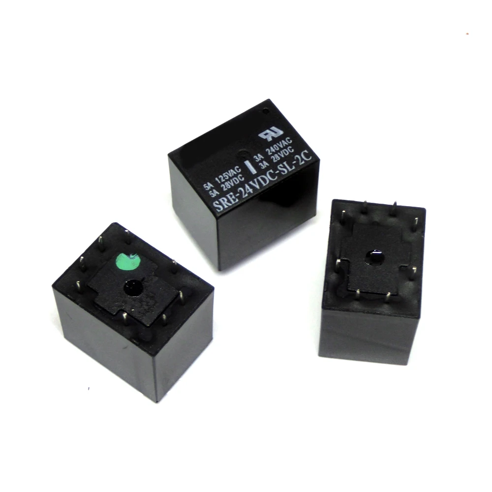 5PCS/Lot Power Relays SRE-05VDC-SL-2C SRE-12VDC-SL-2C SRE-24VDC-SL-2C 5V 12V 24V 3A 240V 8PIN Relay Wholesale Price