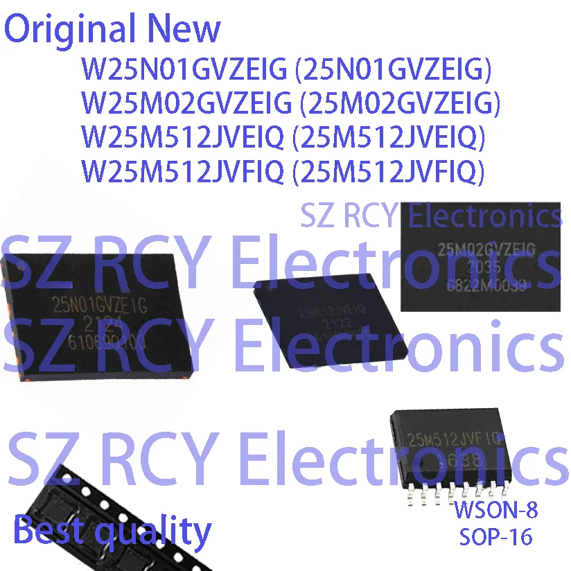 5-50-pcs-w25n01gvzeig-25n01gvzeig-w25m02gvzeig-25m02gvzeig-w25m512jveiq-25m512jveiq-w25m512jvfiq-25m512jvfiq-nor-flash-ic-chip
