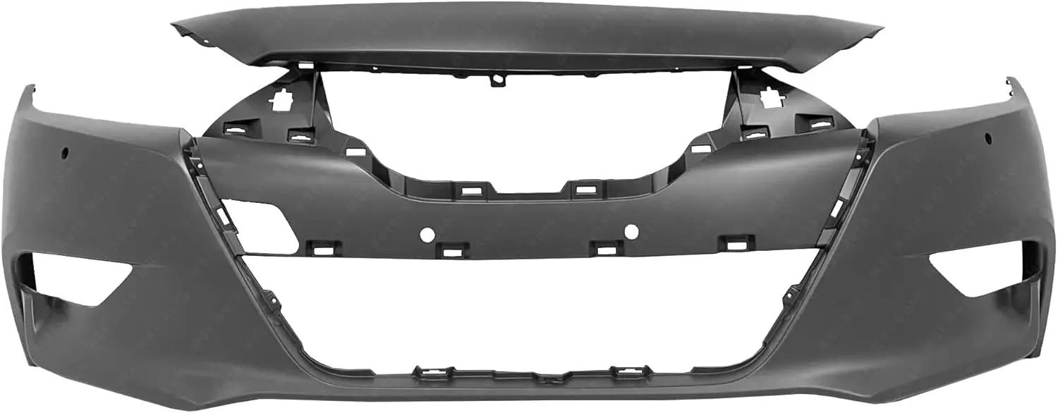 

Для автомобилей 2016-2018 годов выпуска, пластиковая накладка на передний бампер, синяя, под покраску, точное соответствие.