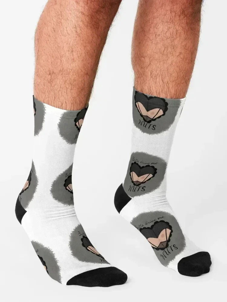 جوارب Butts Drive Me Nuts، هدايا شتوية، جوارب رياضية وترفيهية للهوكي الهيب هوب للفتيات للرجال