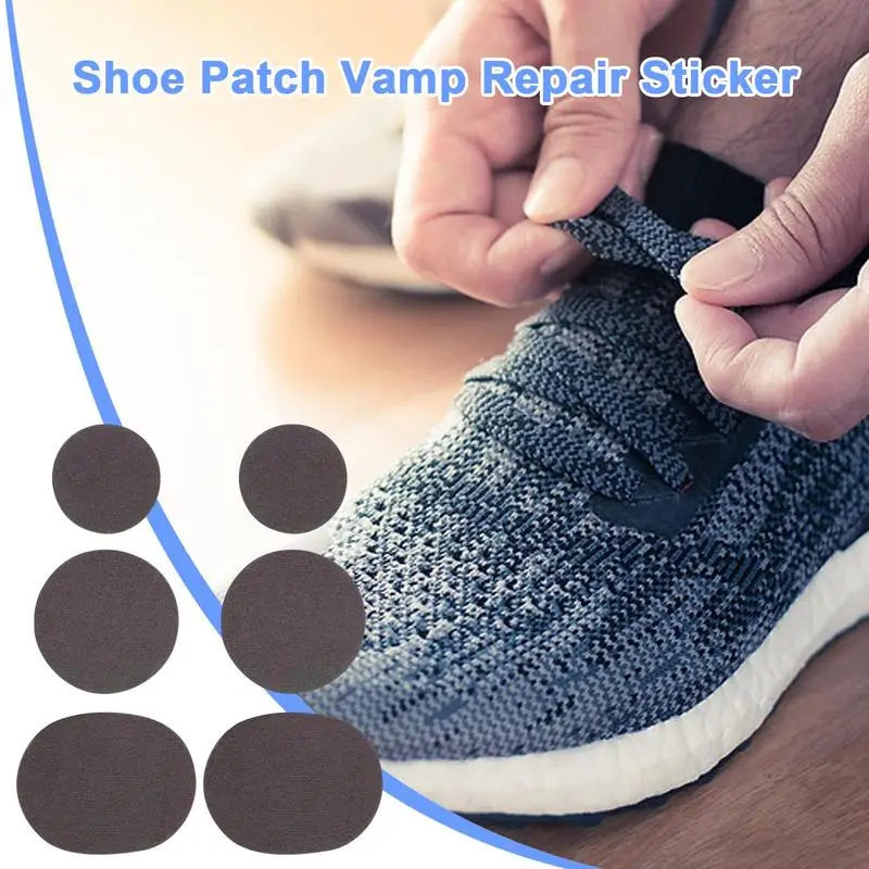 1 Set Shoe Patch Self Adhesive Repair Sticker for Shoe Hole Lining Patches on Clothes Sofa Bag DIY Anti-Wear Heel Foot Care Tool