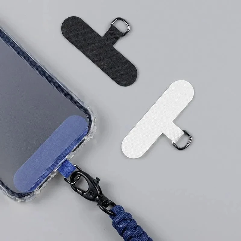 1-5PCS Mobile Phone Safety Lanyard Card Gasket Replacement Detachable Neck Cord Hanging Strap Clip Snap Tether Rope Patch