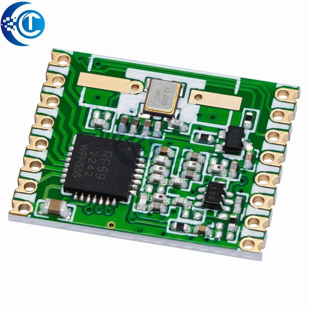 جهاز إرسال واستقبال لاسلكي متعدد التردد 20 ديسيبل (1 قطعة): HopeRF RFM69HW (868/433/915 ميجا هرتز) - للتحكم عن بعد والمنزل الذكي #6