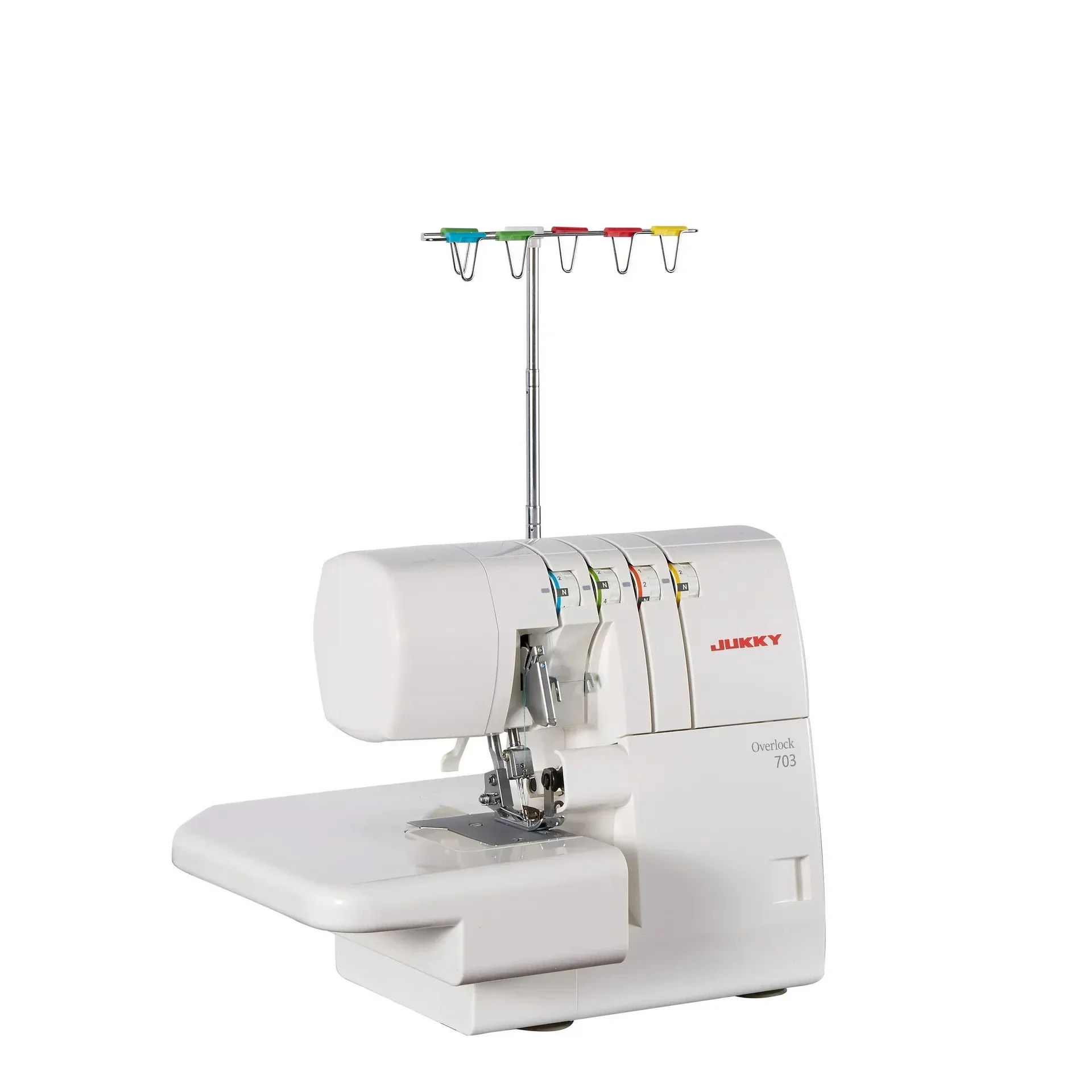 

JUKKY 703 Hot sale Four thread overlock sewing machine industrial flat mini portable domestic industrial and household fn 3 4 5