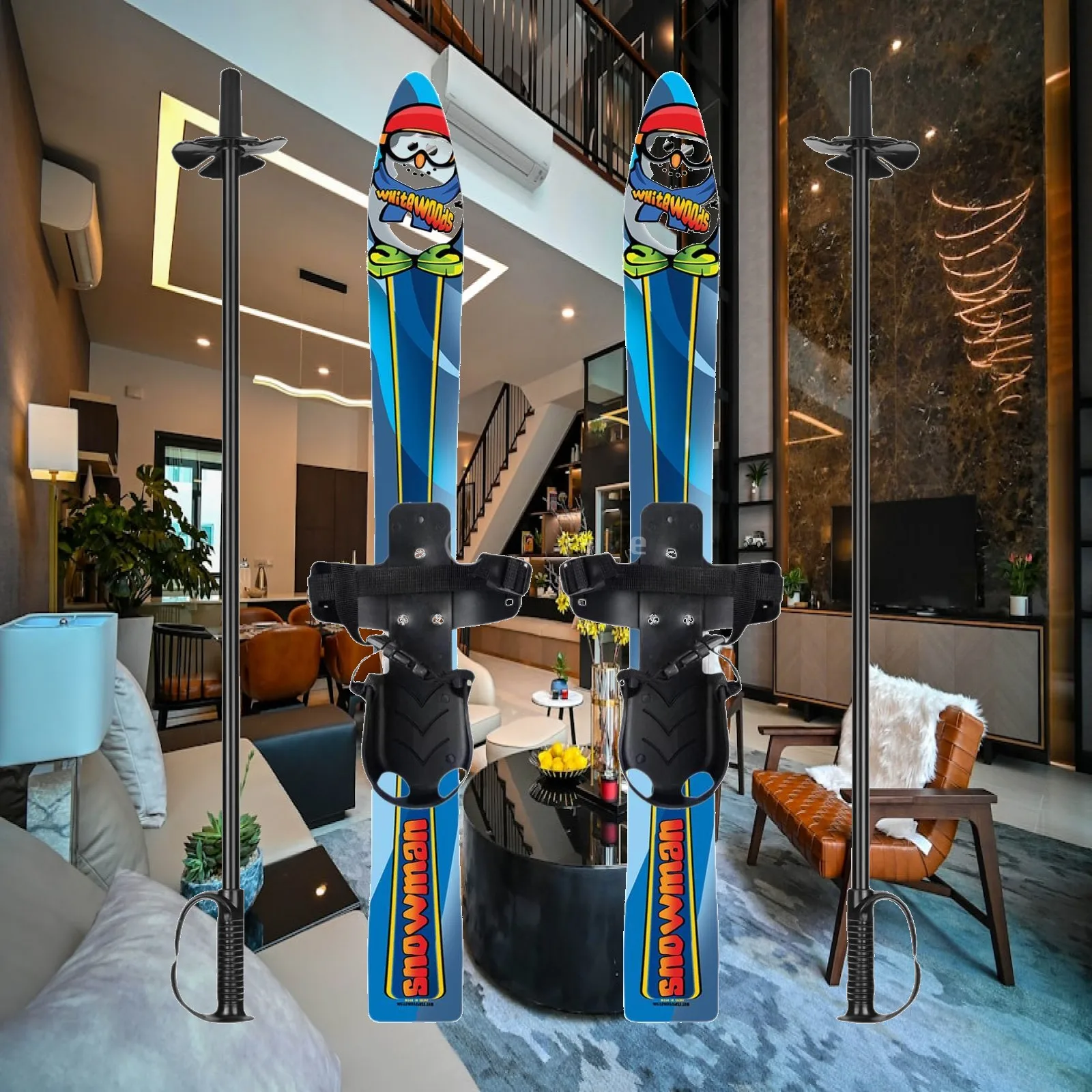 children’s-skiboards-adjustable-bindings-ski-board-set-with-poles-abs-short-skis-for-winter-sports-equipment