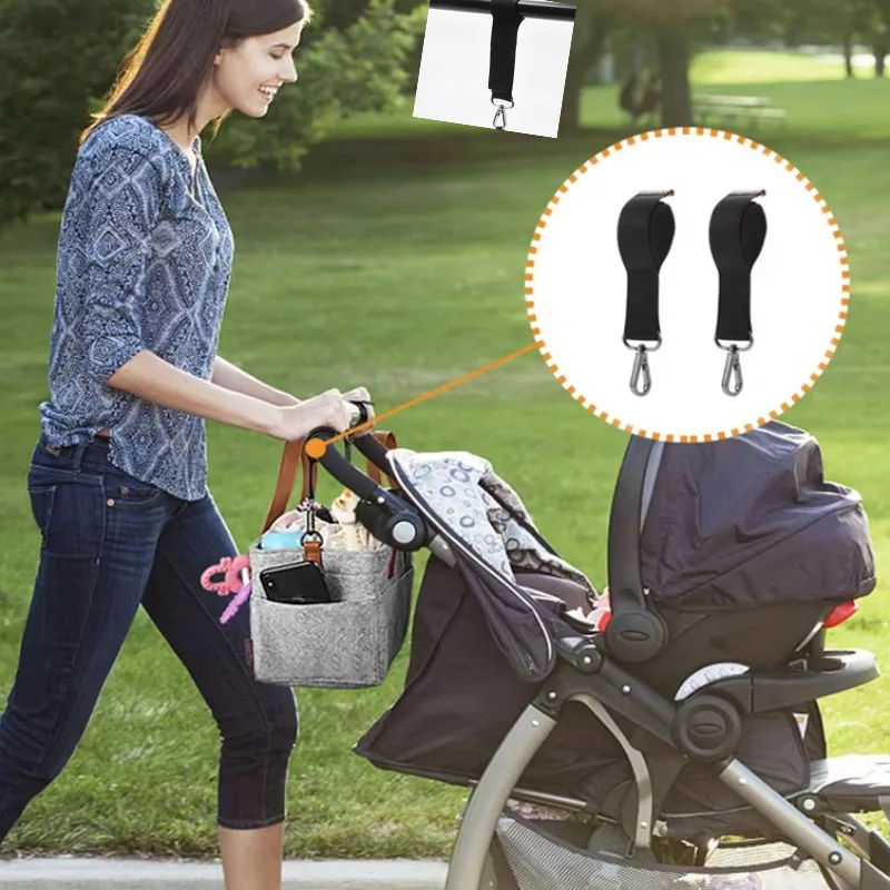 

2025 Amazon Hot Sales Factory Cheap Baby Stroller Hooks Other Baby Supplies Stroller Accessories for Baby Bag Pushchair Pram