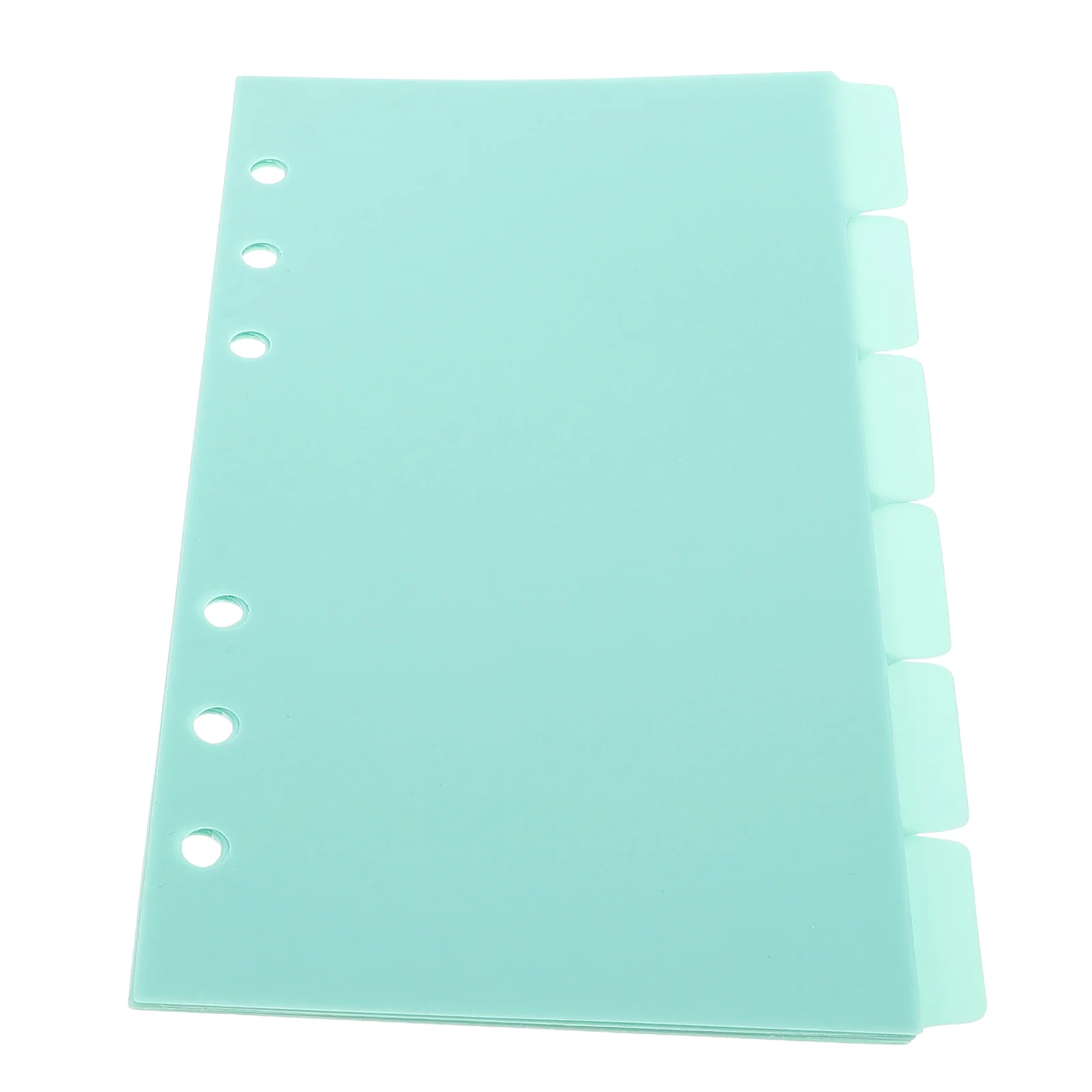 

6 Sheets A6 Purple PP Notebook Dividers Index Page Separator Plastic Tabs Binder Supplies Cute Decorative Section Classification