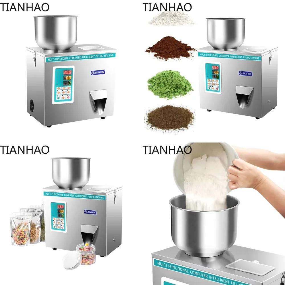 1-100g Powder Filling Machine for Coffee Tea Spice Granules Quantitative Dispenser Automatic Bag Filler Packaging Equipment