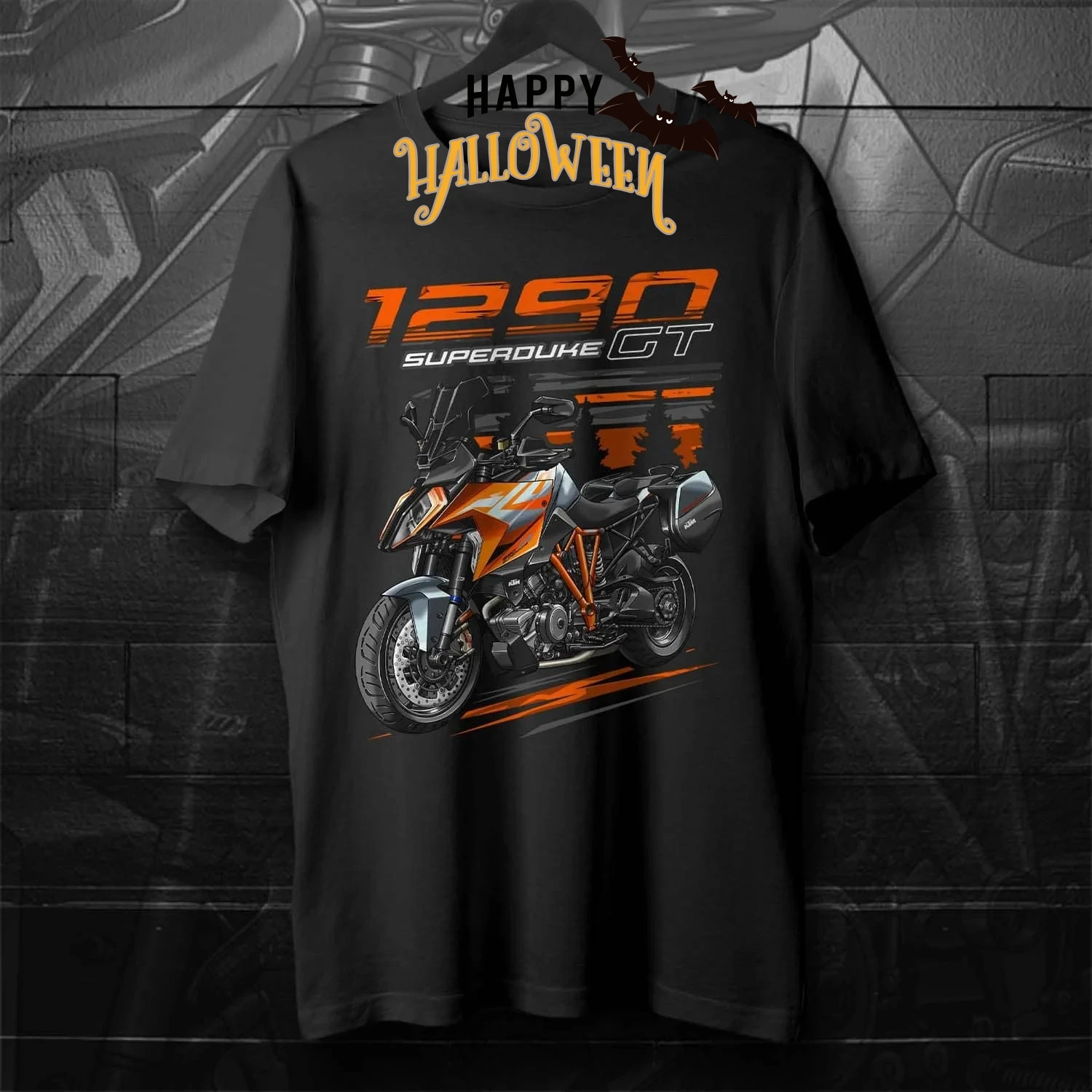 2019-2024 Models Austrian 1290 Super Duke GT Motorcycle T-Shirt 100% Cotton O-Neck Short Sleeve Summer Casual Mens T-shirt
