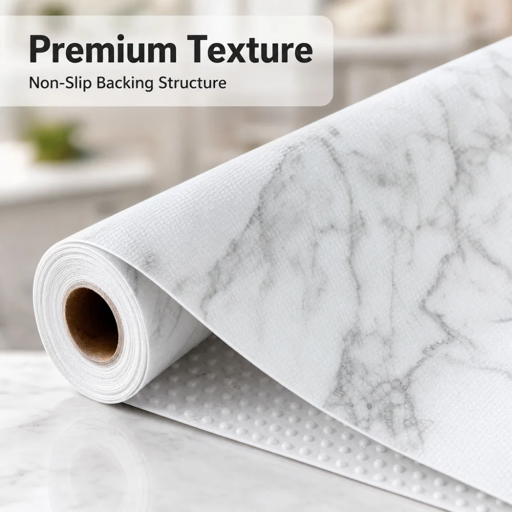 Fridge Mat Non Slip Waterproof Oil Proof Cuttable Dustproof Refrigerator Cabinet Drawer Storage Liner