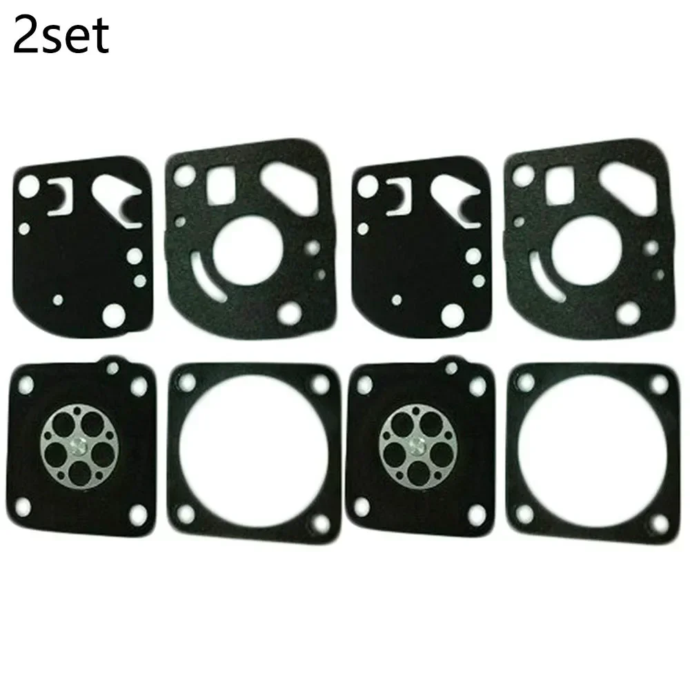 2 Sets Carburetor Diaphragm Repair Kit For Ruixing Carbs Homelite RX-1 Diaphragm Gasket Replacement (8pcs）