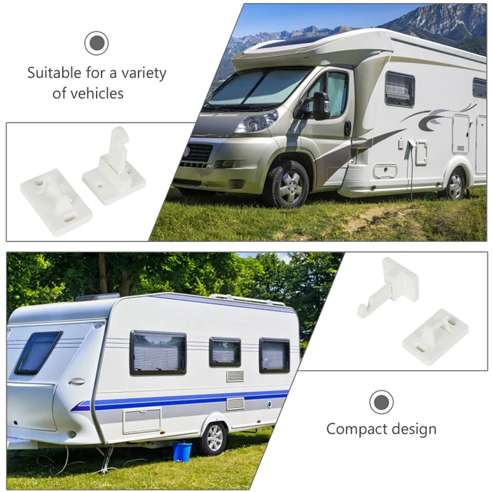 1 مجموعة RV الباب التجنيب الباب وقف حامل بالتأكيد الصيد ثابت قافلة الباب التجنيب السدادات لملحقات التخييم