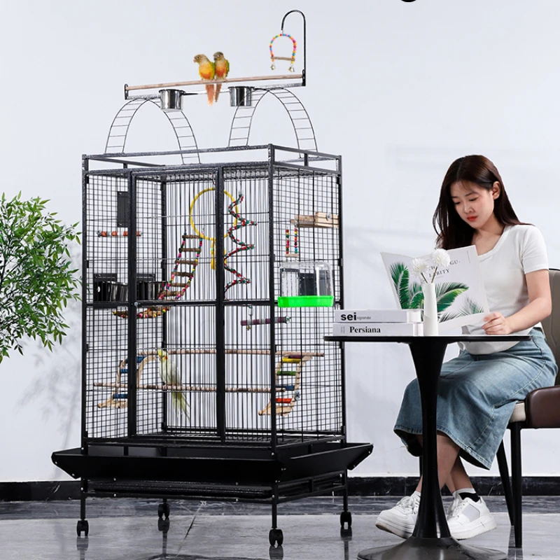 

Budgie Canari Bird Cages Feeder Large Parrot Stand Bird Cages Breeding Pigeon Jaulas Para Loros Grandes Pet Products YY50BC