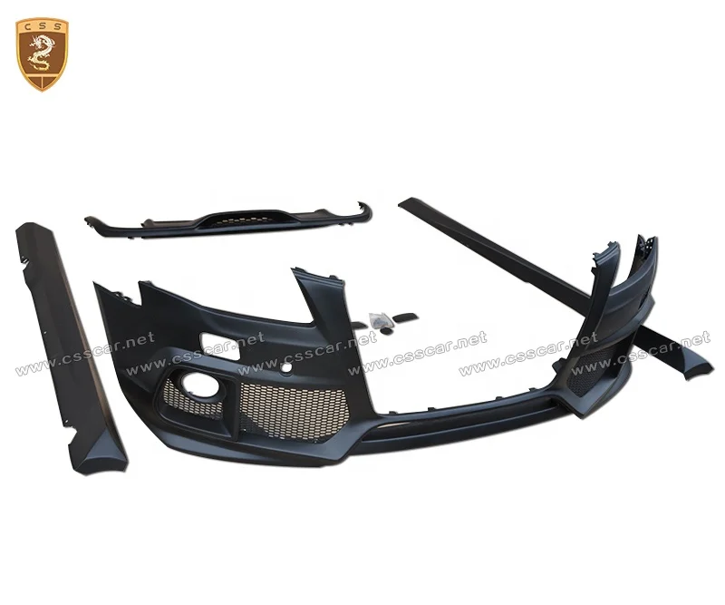 

Factory Price Upgrade to Caracte-re Style PU Material Front Bumper Body Kit For Audi A4L B8