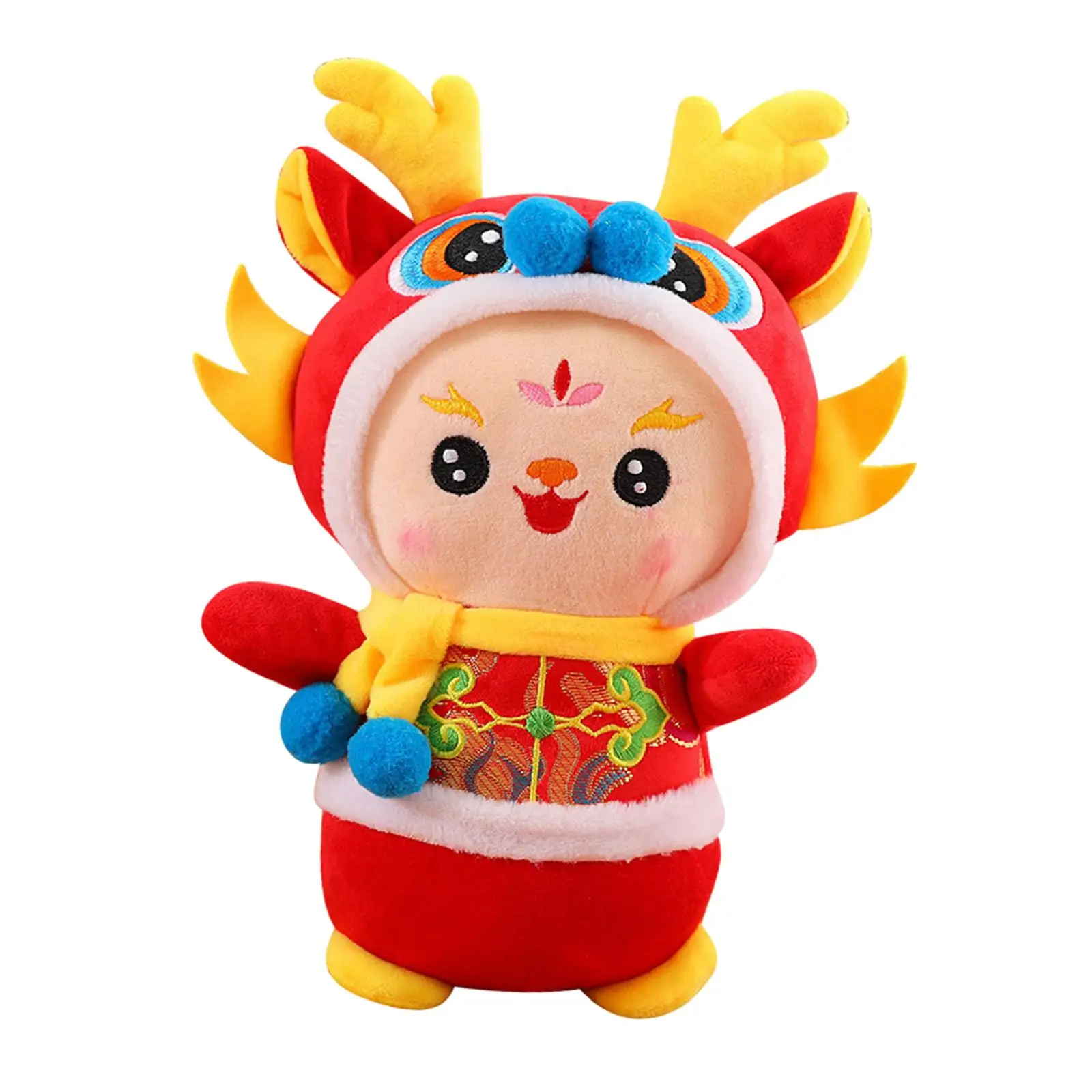 Dragon Figure 2024 Year Dragon Doll for Festivals Gatherings Study Room