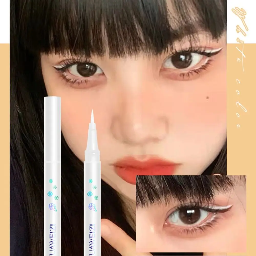 Eyeliner Natural Neon Tint Cosmetics Korean Highlight Eye Makeup Tool Eye Liner Pencil Colored Eyeliner Pen Liquid Eyeliner Pen