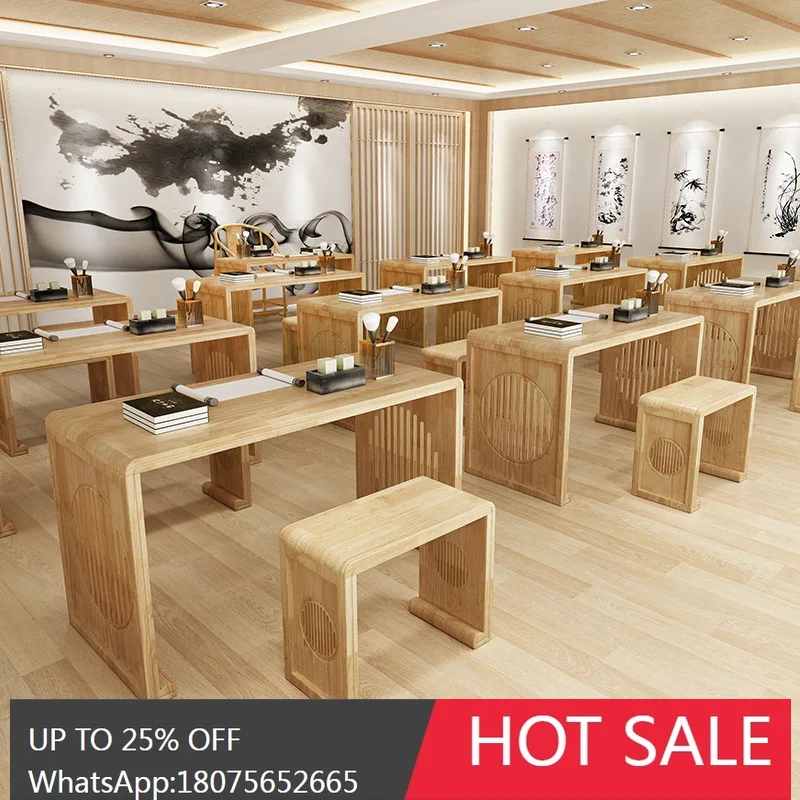 SGF Calligraphy Table Solid Wood Household Antique Chinese Classical Go Table