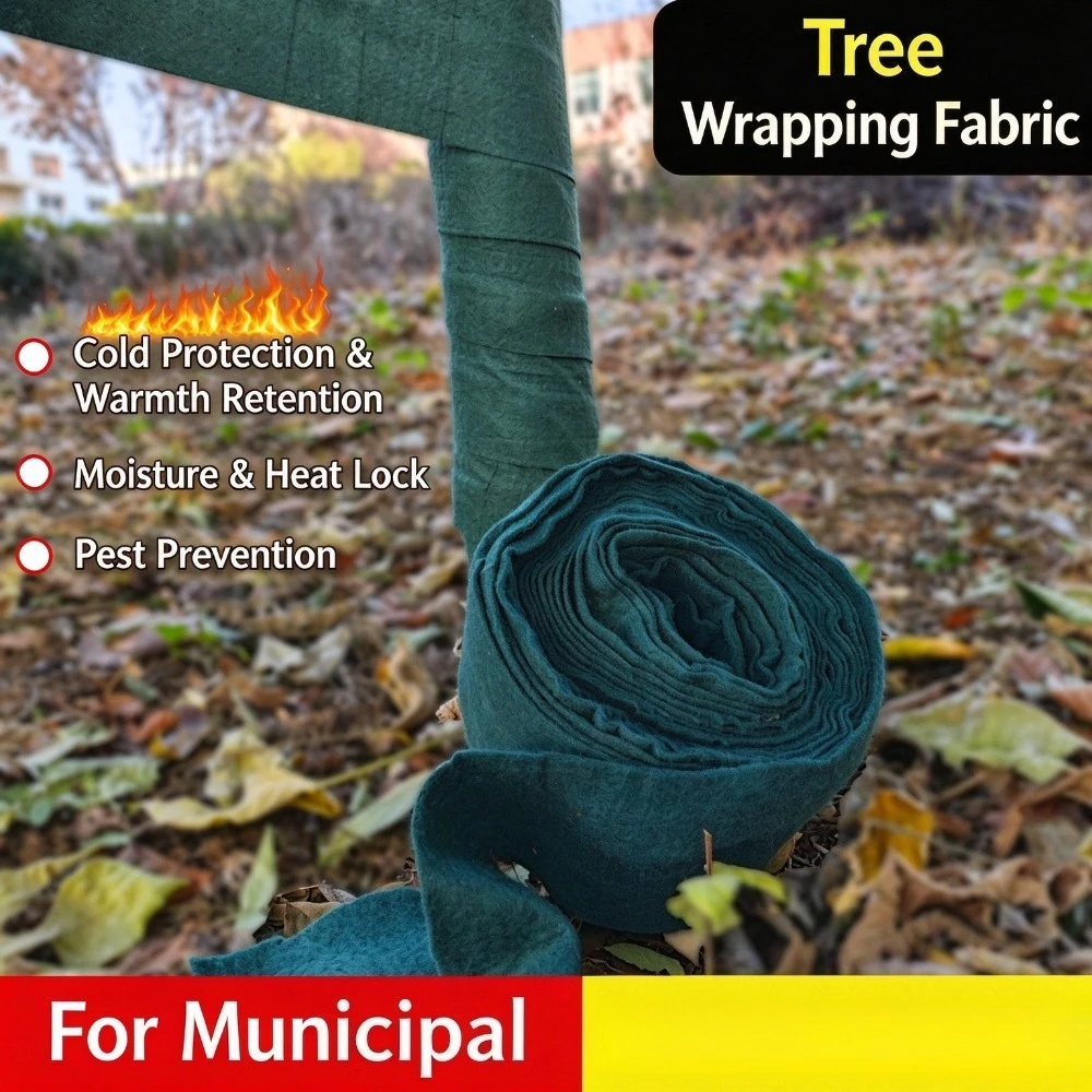 Wrapped Tree Cloth Wrapped Around Trunk Thermal Insulation and Moisturizing Belt Fruit Tree Landscaping Warm Frost and Cold