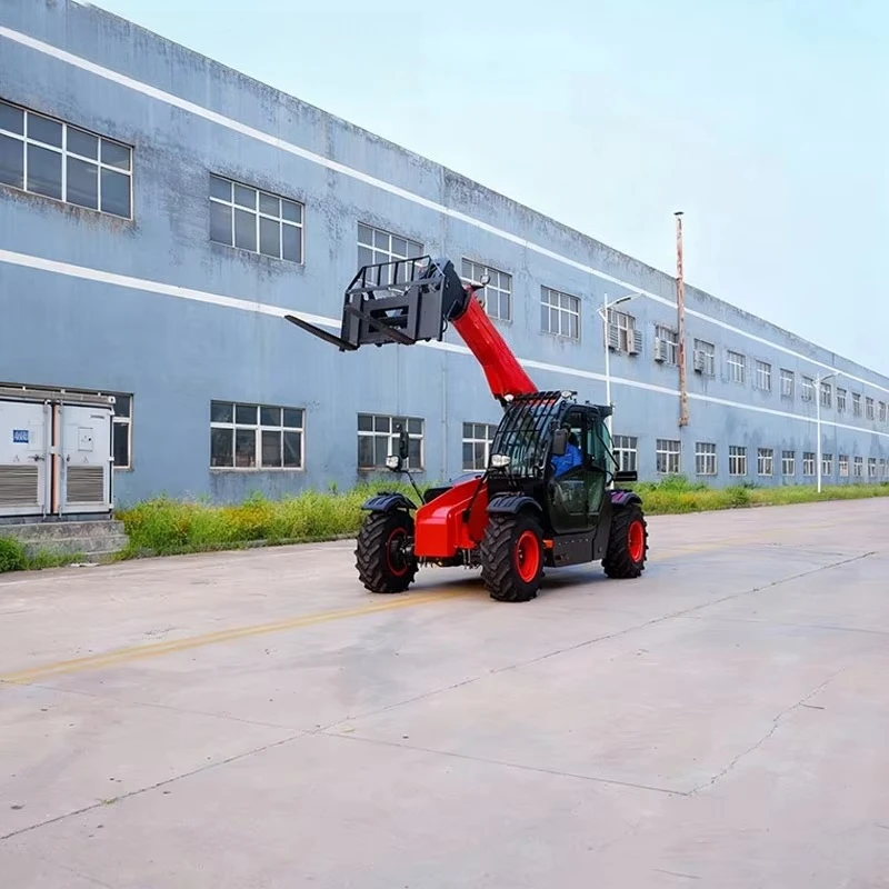 Diesel High Quality 20 Meters Telescopic 4x4 Extended Hand Telehandler Forklift Machine 6000kg Load Capacity