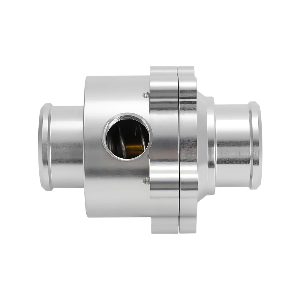 Aluminium-Silber-Inline-Thermostatgehäuse & Bypass-Sensoranschluss für 1-1/2' Schlauch 1,5' -16 mit einem 180°-Anschluss ° Thermostat – Detail 6