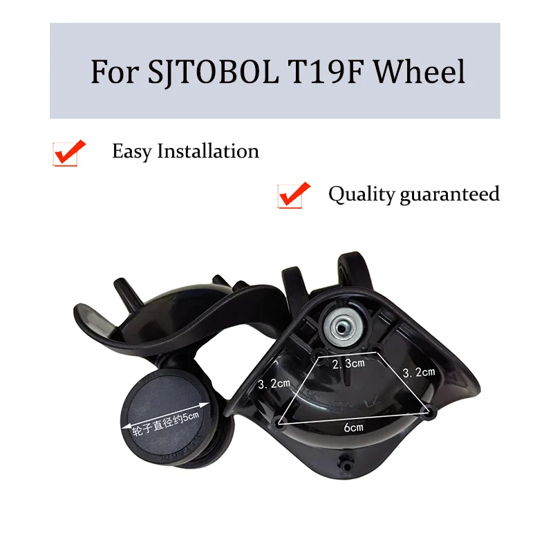 

Suitable For SJTOBOL T19F Luggage Wheel Trolley Case Wheel Pulley Sliding Casters Universal Wheel Repair Slient Wear-resistant