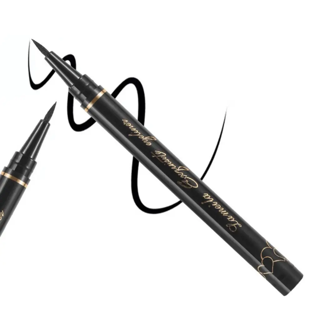 Picture 4: New Long Lasting Waterproof Black Eyeliner Quick Drying No Smudge Liquid Eyeliner Pen Smooth Cosmetic Matte Eye Liner Women
