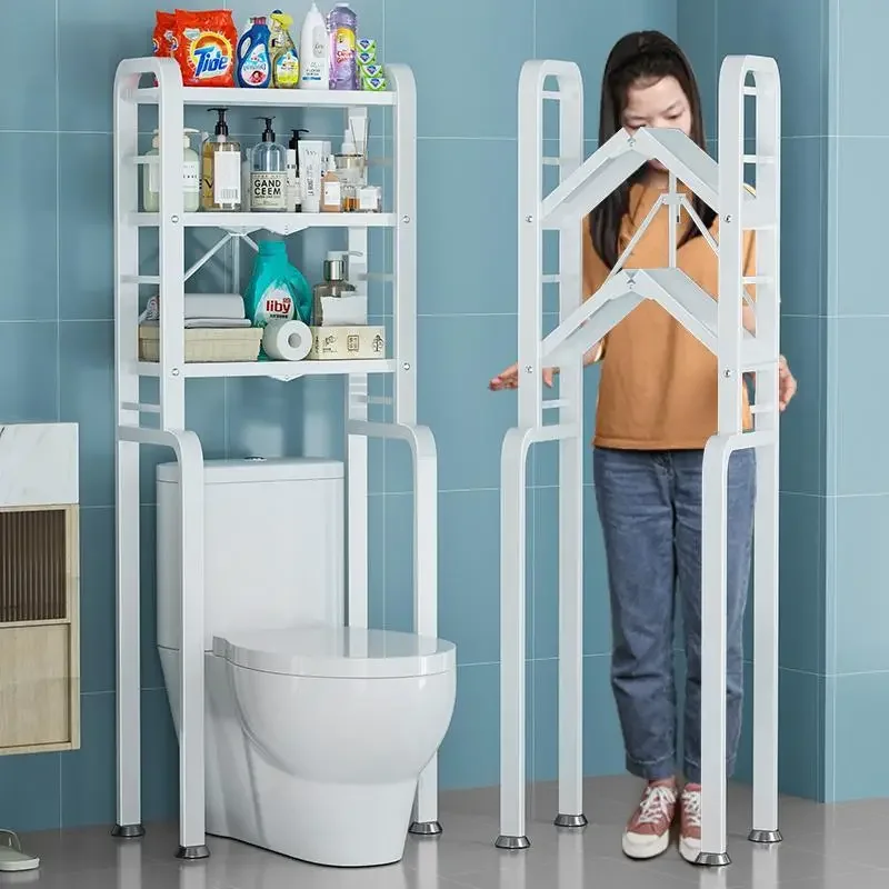 

Free installation of high-end washing machine storage rack, bathroom toilet floor standing multi-layer storage rack