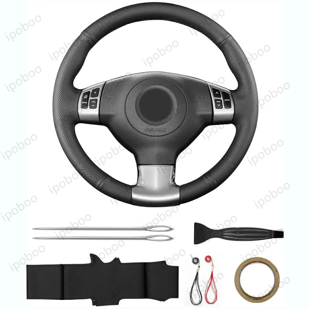 

Чехол на руль ручной работы для Suzuki Swift Sport 2007 года