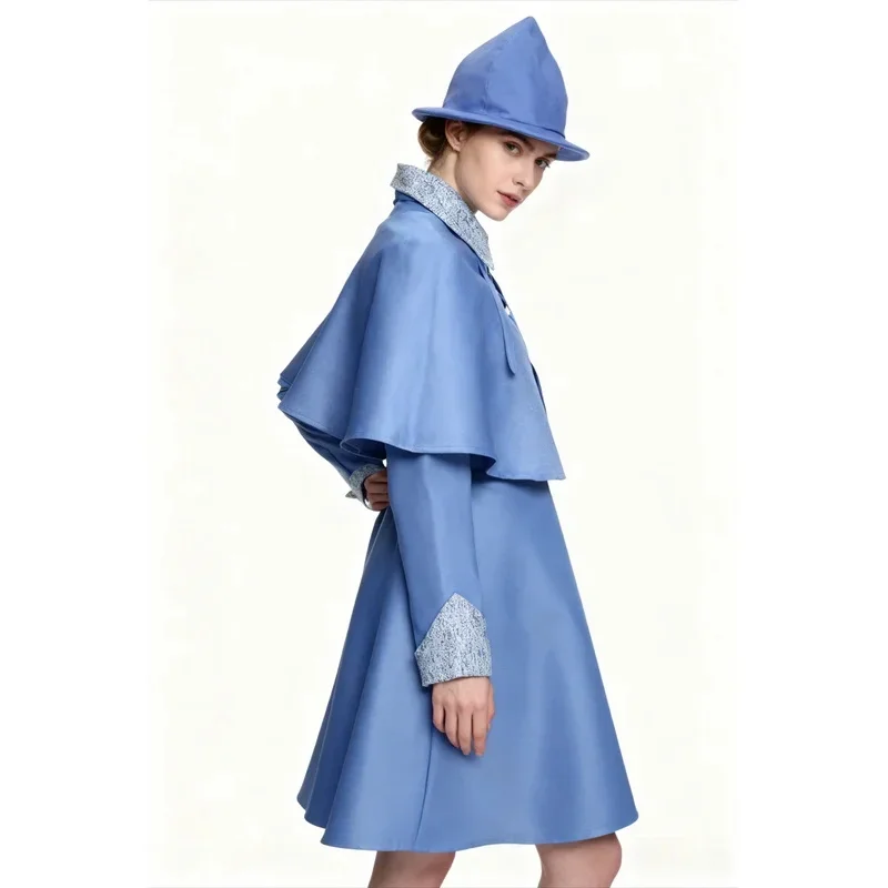 

Movie Cosplay Costume de Fleur Isabelle Delacour pour Enfant et Adulte Uniforme Sвde l'École des Bol Robe Trempée Halloween suit