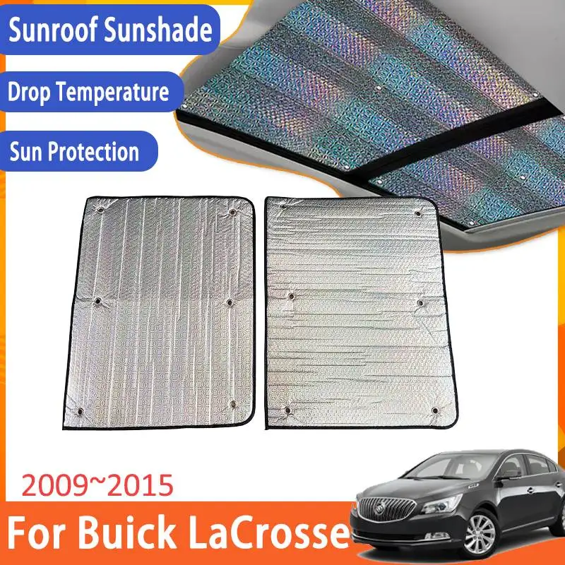 Sunroof Sunshade for Buick LaCrosse Allure Alpheon 2010~2016 2015 Accessories Roof Sunscreen Heat Insulation Windshield Sticker