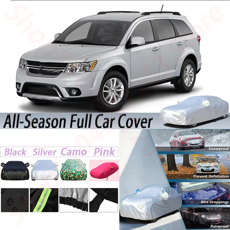 

Car Covers For Dodge Journey 2008-2021 Auto Outdoor Anti-UV Sun Snow Rain Ice Resistant Cover Dust Proof