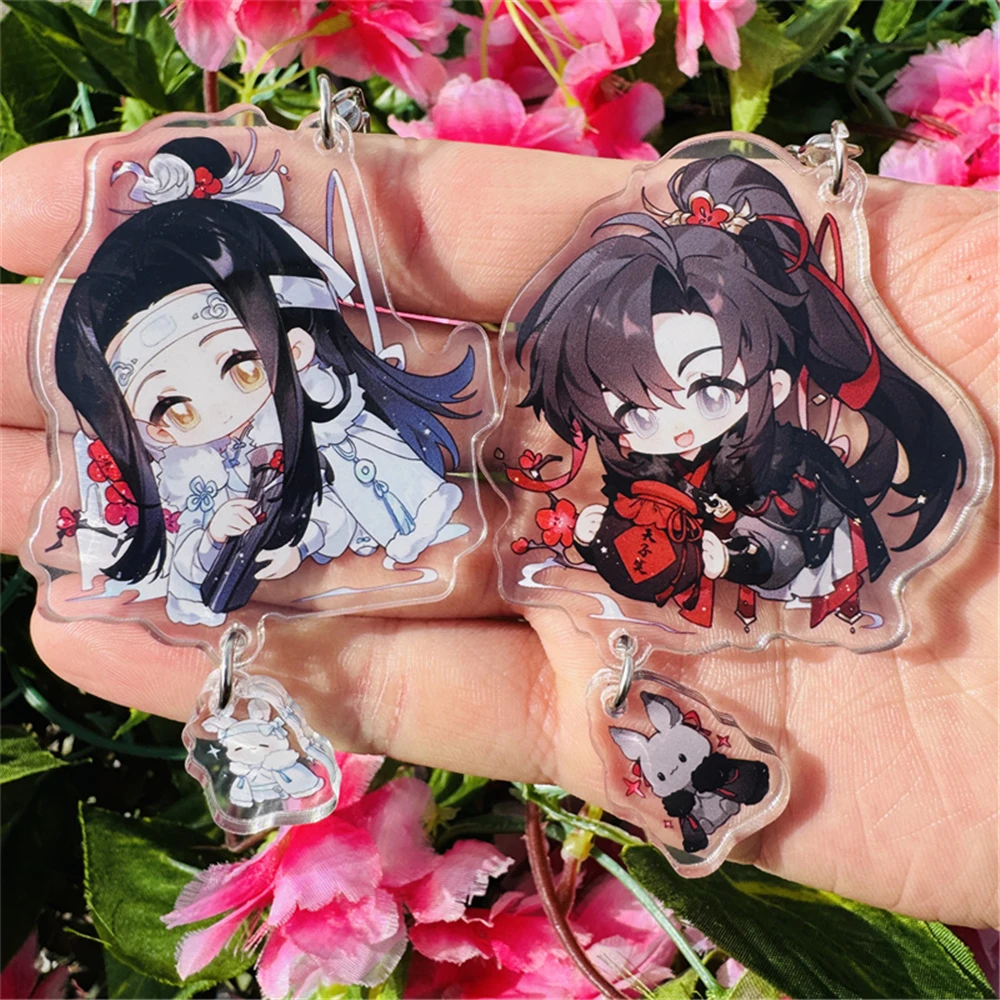 Game Mo Dao Zu Shi The Founder of Diabolism Grandmaster of Demonic Cultivation Cosplay Costumes Key Chain Keychain Accessories