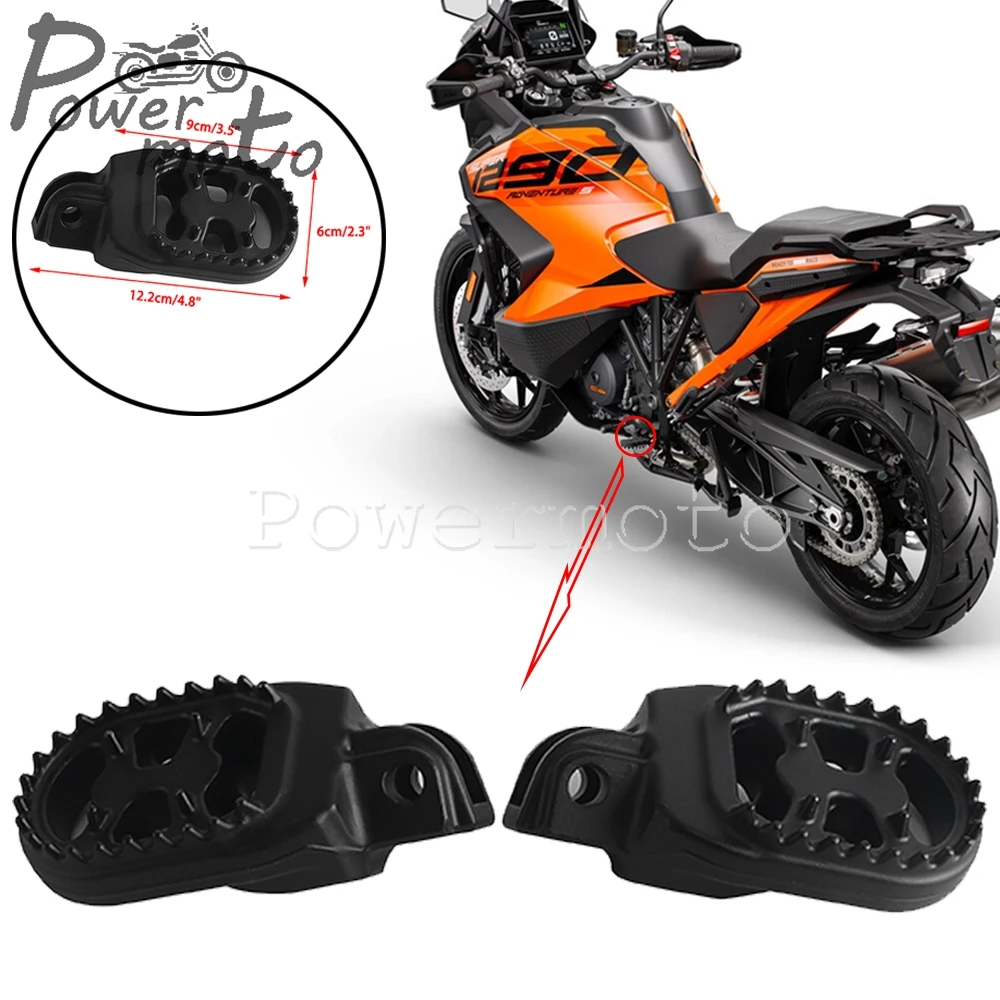 

Motorcycle Footpegs Footrests Foot Pegs Rest Pedal Pad For 1090 1290 SUPER ADVERNTURE R /T/S FREERIDE250R FREERIDE250R TE150 250
