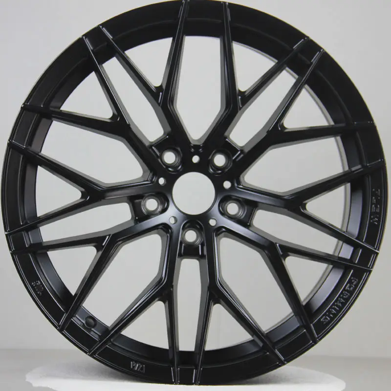 Oem personalizado preto 17-20 Polegada jantes de carro esportivo 5 furos fundição cubo de roda de liga de alumínio 5x112 120 compatível para tesla honda