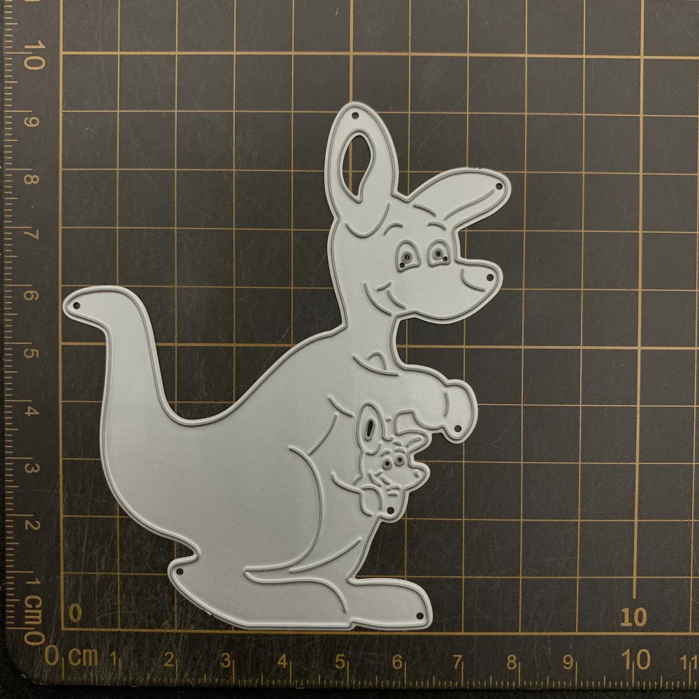 9 kinds Kangaroo Koala Panda Metal Cutting Dies Stencils For DIY Scrapbooking Decorative Embossing Handcraft Die CutsTemplate